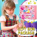 Doll Clothes and Accessories Kit, Include Princess Gowns, Fashion Skirt, Slip Dresses, Tops, Pants, Bikini Swimsuits, Shoes, Crowns, Necklaces, Glasses, Hangers in Gift Box for 11.5" inch Dolls
