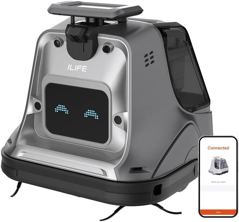 ILIFE X1000 Household & Commercial Robot Vacuum,10,760 Sq. Ft 20,000Pa