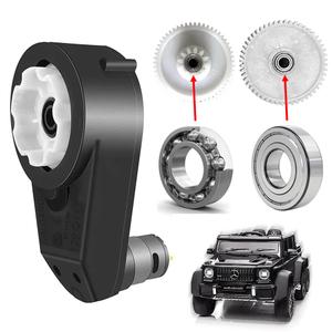 12V 550 40000RPM High Speed Steel Gears Motor Gearbox for Power Wheels Motor Upgrade,12 Volt Electric Hubs Motor Assembly Heavy Duty Gearbox for Kids Ride on Toys Car Replacement Parts
