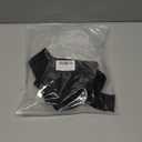 Waterproof Ostomy Bag Cover Belt Soft Adjustable Colostomy Bag Pouch Covers Washable Stoma Urostomy Ileostomy Protective Supplies Reusable Leak-proof Odour Masking Noise Reduction Shower Guard (Black with Large Pouch)