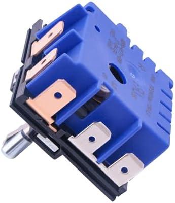 ZOKUSIK W10434452 Dual Infinite Stove Control Burner Switch MDPA-W171-WPM Replace Parts WPW10434452, PS11754687, AP6021365 Compatible with Whirlpool, Maytag, Amana, KitchenAid Electric Ranges Stoves
