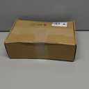 Ziliny 50 Sets Clear Plastic Cups with Lids and Straws, Disposable Iced Coffee Cups Drinking PET for Cold Drinks, Juice, Smoothie, Coffee Shops, Party, Christmas(Clear,12 oz)