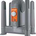 DryGuy Shoe, Boot, Garment & Gear Electric Dryer, Quick Drying for Ski, Work, Sports Equipment  Energy Efficient, Odor Eliminating Design, Home or Garage Use,4 Port, Heat + Fan (Dry time: 1-3hrs)