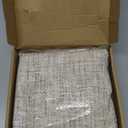 FUTEI Beige Decorative Throw Pillow Covers 20x20 Inch Set of 2,Soft Chenille Tweed Textured Cushion Case,Modern Home Decor for Couch Bed Living Room