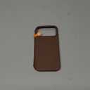 MOFT for iPhone 17 Pro Max Case- MOVAS Snap Case, MagSafe Compatible, Soft-Touch Vegan Leather, Classic Minimalist Design, Lightweight, Stain-Resistant & Camera Protection, Brownie