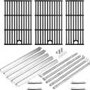 463448021 Performance 5 Burner Grill Replacement Parts for Charbroil 463449021 463458021 463451022 463450022 463455021 Char Broil G325-0002-W1 Heat Tent G327-2100-W1 Burner G426-0005-W1 Grates
