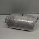 blunique Ultra Soft Cozy Faux Fur Throw Blanket-Fuzzy Plush Thick Bubble Blanket, Fluffy Blanket for Couch, Sofa, Bedroom, and Living Room, 50x60 Inches, Dark Grey Taupe