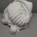  Lansfield Cosy Ribbed Faux Fur Plaid Beige 50x60 Inch 2 Pack   Blanket Throw Cream