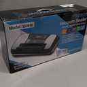 95kpa Vacuum Sealer Machine, Commercial Full Automatic Food Sealer, Vacuum Sealer for Food with Cutter, 10 Pre-cut Bags & Bag Rolls and Accessory Hose, Fully Starter Kits, Blue