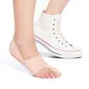 Bunion Corrector for Women & Men Big Toe, Suitable for Mild Hallux Valgus Pain Relief,Correct Toes for Day & Night Support, Fit for wearing with shoes, Bunion Relief Non-Slip,Toe Straightener (Large, Beige)