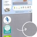 Serta Perfect Start Breathable Limited Two -Stage Crib Mattress and Toddler Mattress - Breathable Cover and Fiber Core, Machine Washable Cover, Waterproof