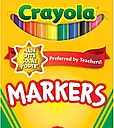 Crayola Broad Line Markers, Classic Colors 10 Each, 10 Count (Pack of 1) and 
Math Geometry Kit Set
