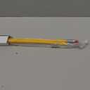 FUYEAR Snow Plow Blade Markers Guides Yellow 24''Steel Wire Structure 304 Stainless Steel Vertical Stud Mount Joint Never Break Never Rust High Visibility Fit for Boss Western plows and More