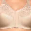 Glamorise Women's Full Figure MagicLift Front Close Support Bra #1200, Size:   40DD