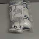 Urban Villa Kitchen Towels 100% Cotton Dish Towels for Kitchen (Set of 6) 20x30 Dish Cloths Highly Absorbent Kitchen Linen Set with Hanging Loop Perfect for Drying Dishes Cleaning Towels-Blue White