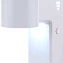 1 Pcs Wall Fragrance Plug in with Night Light Compatible with Bath and Body Works Wallflowers, with 3-Speed Adjustable Fragrance Essential Oil Diffuser for Home, White