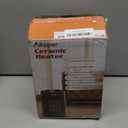 Space Heater, 1500W Electric Heaters Indoor Portable with Thermostat, PTC Fast Heating Ceramic Room Small Heater with Heating and Fan Modes for Bedroom, Office and Indoor Use