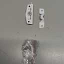 Metal Window Lock Replacement for Andersen Window Parts, Work with 200 Series Narroline Or 400 Series Tilt-Wash Double-Hung Window, White Sash Lock and Keeper