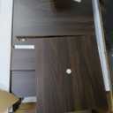 Luoxiao Nightstand Set of 2 with Charging Station, End Table, 18" Farmhouse Side Table with 2 Storage Drawers, Rustic Wooden Sofa Table, Bedside Cabinet for Living Room, Bedroom