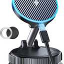 15W MagSafe Car Mount Charger, Magnetic Wireless Car Charger with Vacuum Suction Cup & Nano Adhesive Base, 360° Rotatable Strong Hold Car Phone Mount for iPhone 17 16 15 14 13 12 Series, Samsung S26