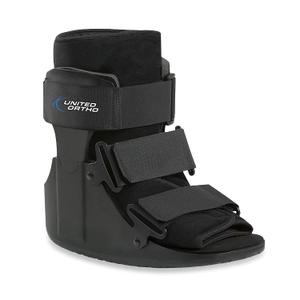 United Ortho USA14013 Short Cam Walker Fracture Boot, Small, Black (Black)