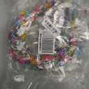 PTHTECHUS 12 Pack LED Flower Headband Crown, Halloween Glow in The Dark Party Supplies Wreath Headdress for Men Women Hair Accessories, LED Light Up Party Favors Dress Up Wedding Birthday Christmas