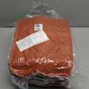 Litanika California King Comforter Set with Sheets Burnt Orange - 7 Pieces Bed in a Bag Cal King Boho Terracotta Bedding Sets Rust Lightweight Bed Set with Comforter, Sheets, Pillowcases & Shams