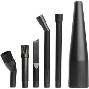 CRAFTSMAN CMXZVBE38668 1-1/4 in. 6-Piece Micro-Cleaning Wet/Dry Shop Vac Attachment Kit, Industrial-Grade Shop Vacuum Accessories for Intricate and Detail Cleaning, Fits 1-1/4 in. Hose Diameter