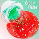 Christmas Slime Bucket Gifts for Girls & Boys, Slime Party Favors, Stretchy & Non-Sticky, Super Soft Stress Relief Toy, Idea Birthday Gifts, Christmas Stocking Stuffers for Kids