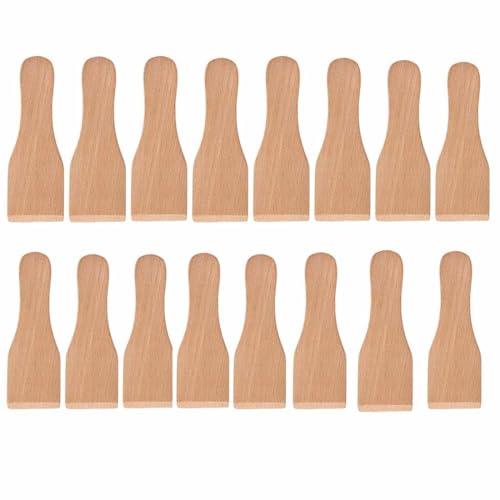 Wooden Raclette Spatula for Non-stick Pans | Baking Utensils Set | Kitchen Tools & Gadgets - Great Bakeware for Cooking (16)