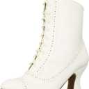 Ellie Shoes Women's 253-sarah Mid Calf Boot (8, White)
