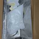 XXL All Stainless Steel Sifting Litter Box with Lid,Sifting Cat Litter Box for Wood Pine Pellets,16''High Sides Sifter Litter Pan System,Odor Control,Easy to Clean,with Liners and Scoop