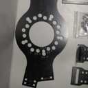 Wheel Fitment Tool, Offset Measuring Mockup Tool, 5 Lug Wheel Simulator for Fits 14-22" Rims, 8-14" Tire Widths, 2.5-11.5" Sidewalls, 3-12" Clearance