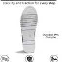 Project Cloud Womens Shoes - Lightweight Summer Loafers for Women with Memory Foam Insole - Breathable Womens Loafers - Perfect Summer Shoes for Women 2025 (Rose, Black, 10)