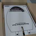 KOHLER K-4774-47 Brevia Elongated Toilet Seat with Quick-Release Hinges And Quick-Attach Hardware For Easy Clean, Almond