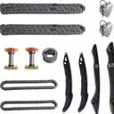 Timing Chain Kit for 2011-2015 Ford F-150, Mustang 5.0L V8 Coyote Engines - with Gears, Tensioner, Fits 302CID V8 Engine OE Standard Replacement Kit