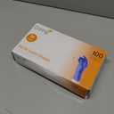 Caring Nitrile Exam Gloves, Blue, Powder-Free, Disposable Gloves for Medical Care, First Aid, Cleaning, Food Prep