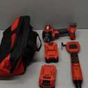 Alloyman 20v 3/8'' Cordless Ratchet Wrench 44 ft-lbs (60 Nm) and 1/2'' Brushless Impact Wrench 516 ft-lbs(700 Nm) Combo Set, with Variable Speed, LED Light, 4.0Ah &2.0Ah Battery, Charger