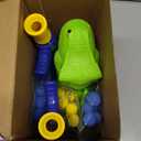 Movable Dinosaur Shooting for Toys Kids 4-6, Electronic Kids Target Games with 2 Air Pump Guns, LCD Score Record, Sound, 48 Foam Balls, Birthday Gifts for 3 4 5 6 7 8 9 Year Old Boys Girls