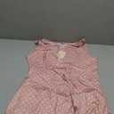 Zeagoo Summer Dresses for Women Flowy Aline Casual Midi Tank Dress Beach Boho Vacation Sundresses Shift Dress with Pockets (Large, Pink Dot)