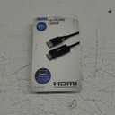 PHILIPS DisplayPort to HDMI Adapter, Unidirectional, Works with Laptops, Tablets, Full HD 1080p, 4K Ultra HD, Mac and PC Compatible, Compact Design, Portable, Black, SWV9200G/27