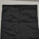 2 Pack Pillow Case, 17x17", Black