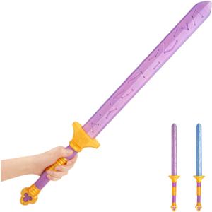 3D Printed Purple Cosplay Costume Sword - Reinforced Structure Precision Color Alignment Kpop Sword Durable Collectible Fan Gift