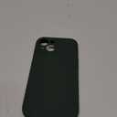 Miracase Compatible with iPhone 15 Case, [Soft Anti-Scratch Microfiber Lining], Liquid Silicone Case Gel Rubber Shockproof Drop Protection Phone Case for iPhone 15, Dark Green