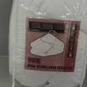 Electric Mattress Pad King Size 78"x80" with 10 Hours Auto Off 4 Heat Setting Dual Controller Fit Up to 15 Inch Deep Pocket, Machine Washable - White