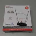 GE Traditional Rabbit Ear HD TV Antenna 4K 1080P VHF UHF Long Range Indoor 33676