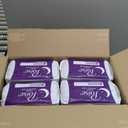 Poise Overnight Incontinence & Postpartum Pads for Bladder Leaks, 8 Drop Extra Coverage, 96 Count, (Long)