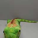 Syhood Lizard Stuffed Animals 37.4'' Realistic Plush Toy Lizard Toy Soft Plush Reptile Gift for Boys Girls Animal Lovers Birthday Easter(Emerald Green Iguana)