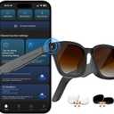 AI Smart Glasses with ChatGPT, 8MP Camera Glasses with Camera and Audio, AI Translation Sunglasses with 164 Languages, Bluetooth Sunglasses with Voice /Calling, 8-Hour Music Playback, Gradient Brown