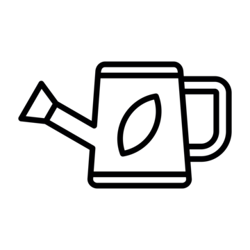 2 Gallon Watering Can, Garden Watering Can Outdoor, Plant Water Can with Removable Long Spout and Stainless Steel Sprinkler Head, Large Plastic Outdoor Watering Cans for Gardening Flower Plants